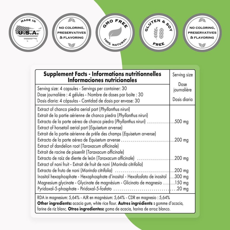 Supersmart Kidney Detox - 120 Vegetarian Capsules - Image 4